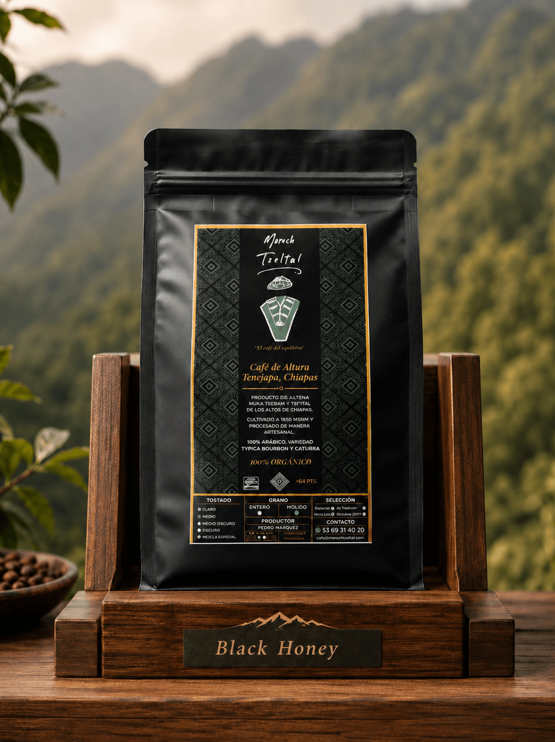 Café Black Honey — Morush Tzeltal